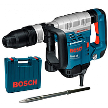 Отбойный молоток BOSCH GSH 5 CE (1150 Вт, 8.3 Дж, 2900 уд/мин, патрон SDS-MAX, вес 6.8 кг)