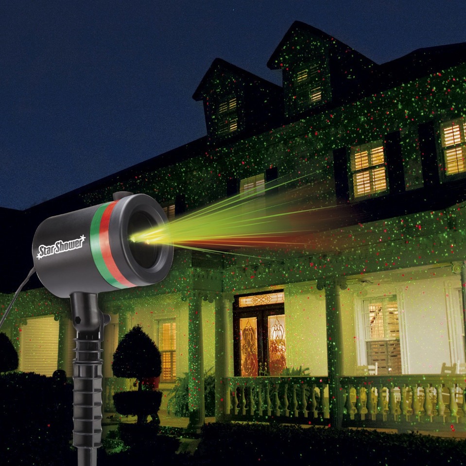 Уличный лазерный проектор Star Shower Laser Light - фото 3 - id-p167302122