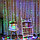 Новогодняя светодиодная шторка-гирлянда 3*3м цветная (мультиколор), фото 4