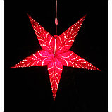 LED-светильник подвесной Star 60 см., красный, фото 3