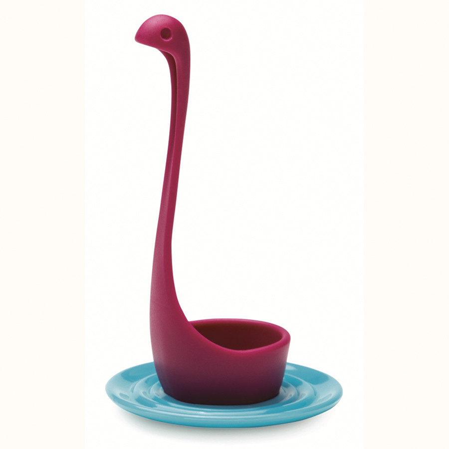 Держатель для яйца Ototo, Miss Nessie, фиолетовый - фото 1 - id-p167304589
