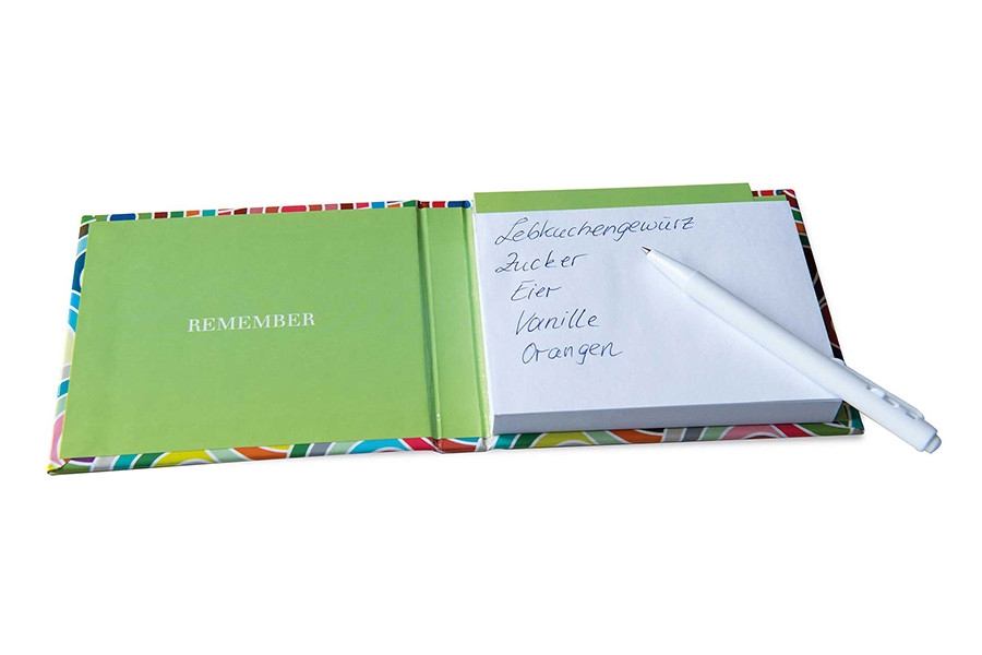 Блок для записей с ручкой Remember, Panama - фото 4 - id-p167303648