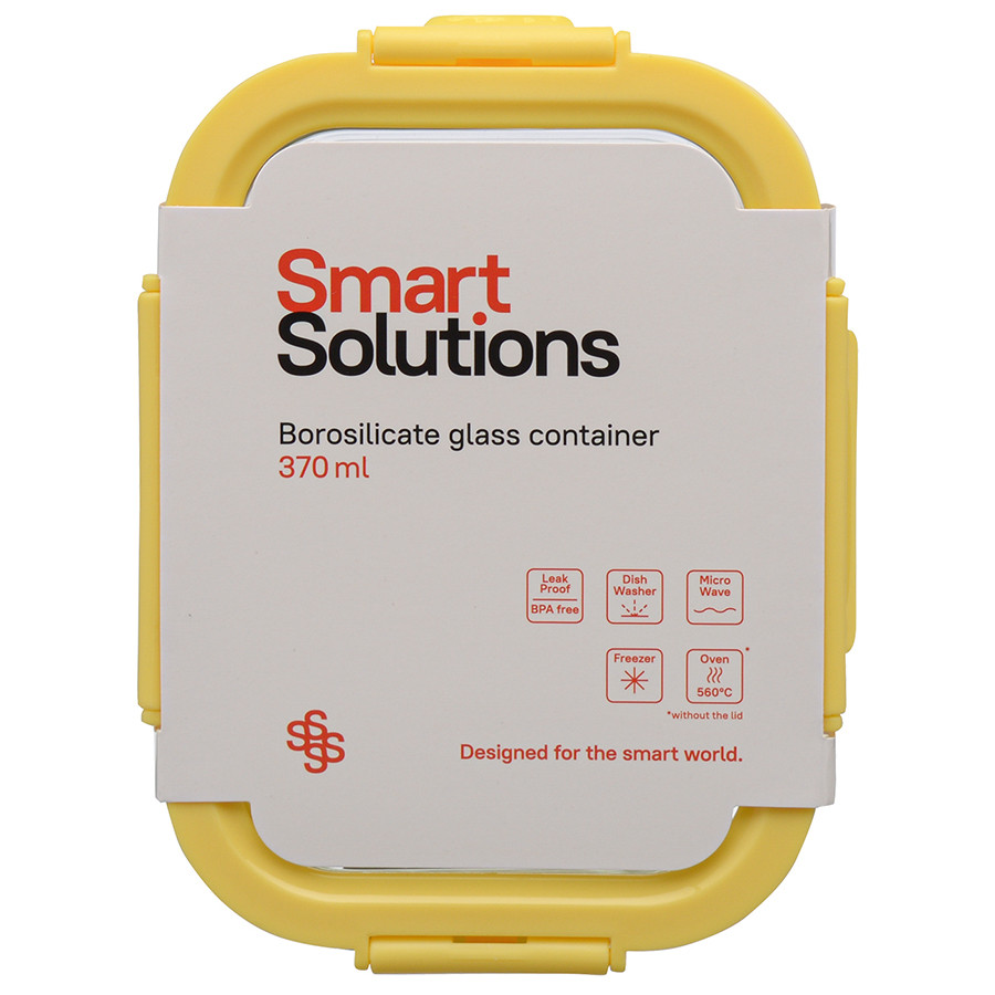 Контейнер для запекания и хранения Smart Solutions, 370 мл, желтый - фото 9 - id-p167305624