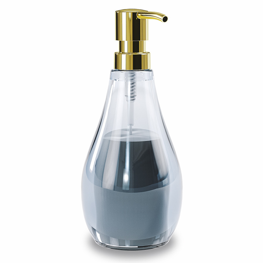Диспенсер для мыла Droplet синий - фото 5 - id-p167304616