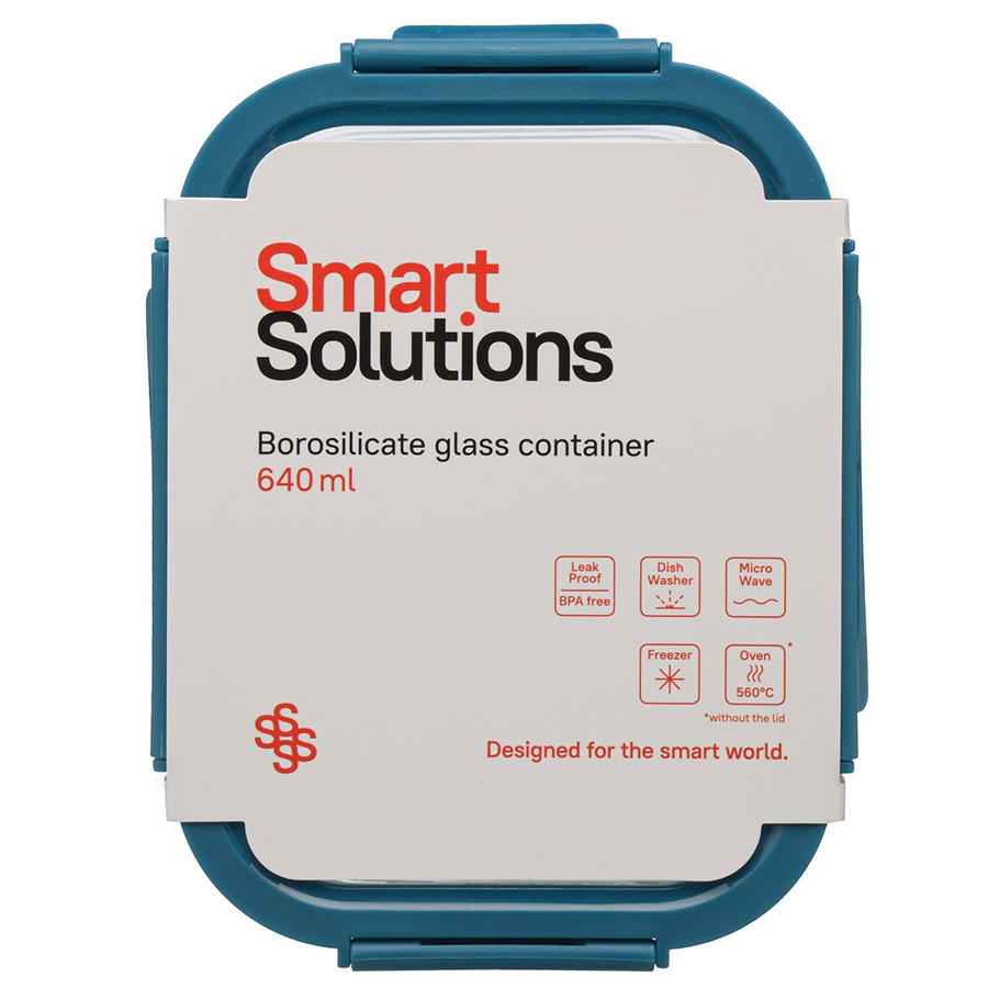 Контейнер для запекания и хранения Smart Solutions, 640 мл, темно-синий - фото 9 - id-p167305634