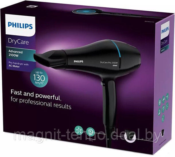 Фен Philips DryCare Pro BHD272/00 - фото 5 - id-p167308711