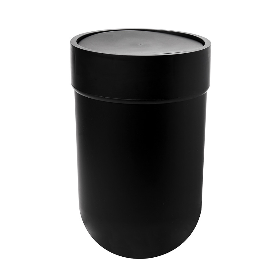 Контейнер мусорный Touch с крышкой черный - фото 3 - id-p167305789