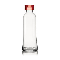 Бутылка Guzzini, 1 л, стекло, красная