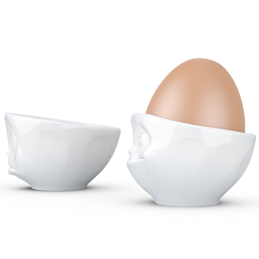 Набор подставок для яиц Tassen Oh please & Tasty, 2 шт, белый - фото 6 - id-p167307859
