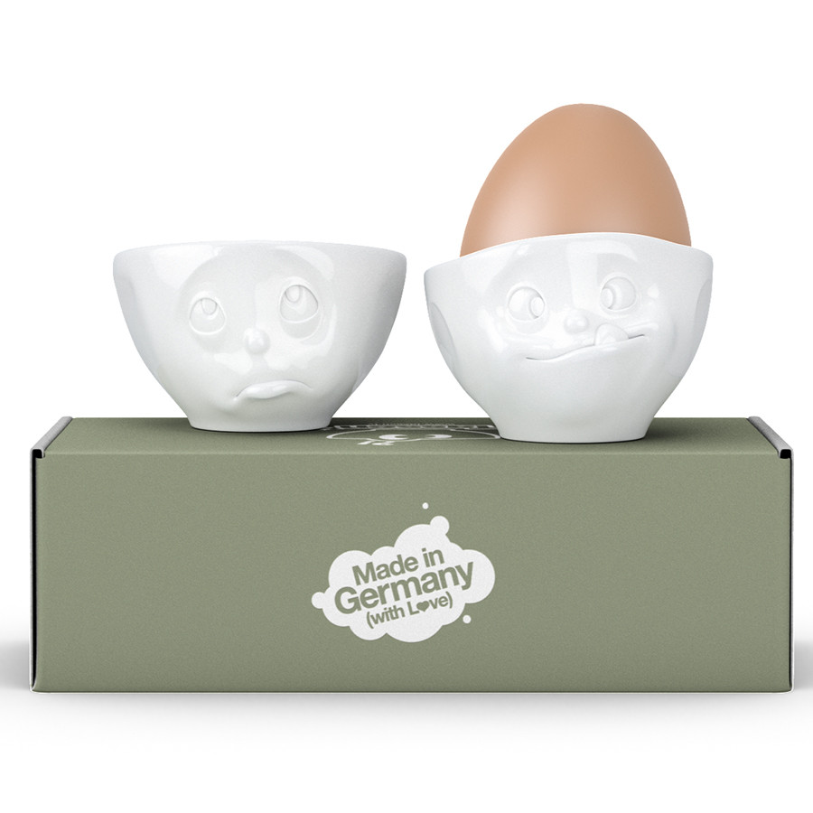 Набор подставок для яиц Tassen Oh please & Tasty, 2 шт, белый - фото 10 - id-p167307859