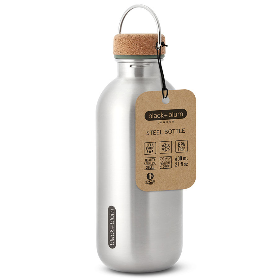 Бутылка Water Bottle B, 600 мл, оливковая - фото 8 - id-p167303929