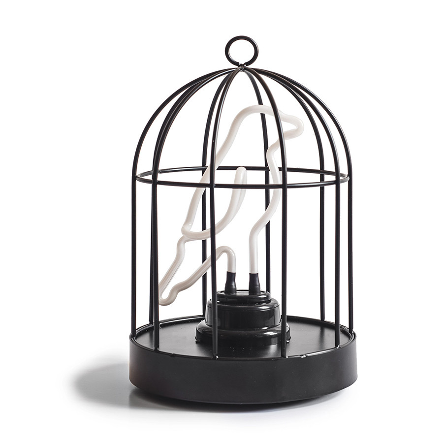 Светильник неоновый Bird in a cage - фото 1 - id-p167310148