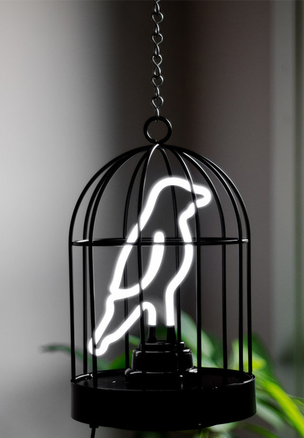Светильник неоновый Bird in a cage - фото 4 - id-p167310148