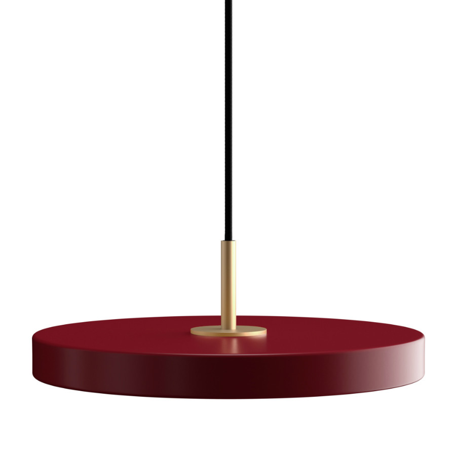 Светильник подвесной Asteria mini, 31х10,5 см, красный - фото 1 - id-p167310152