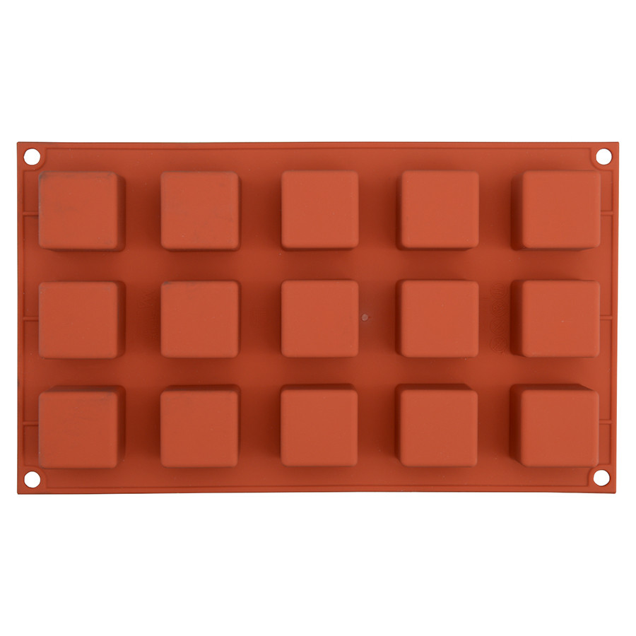 Форма для приготовления пирожных Cube 3,5 х 3,5 см силиконовая - фото 8 - id-p167312855