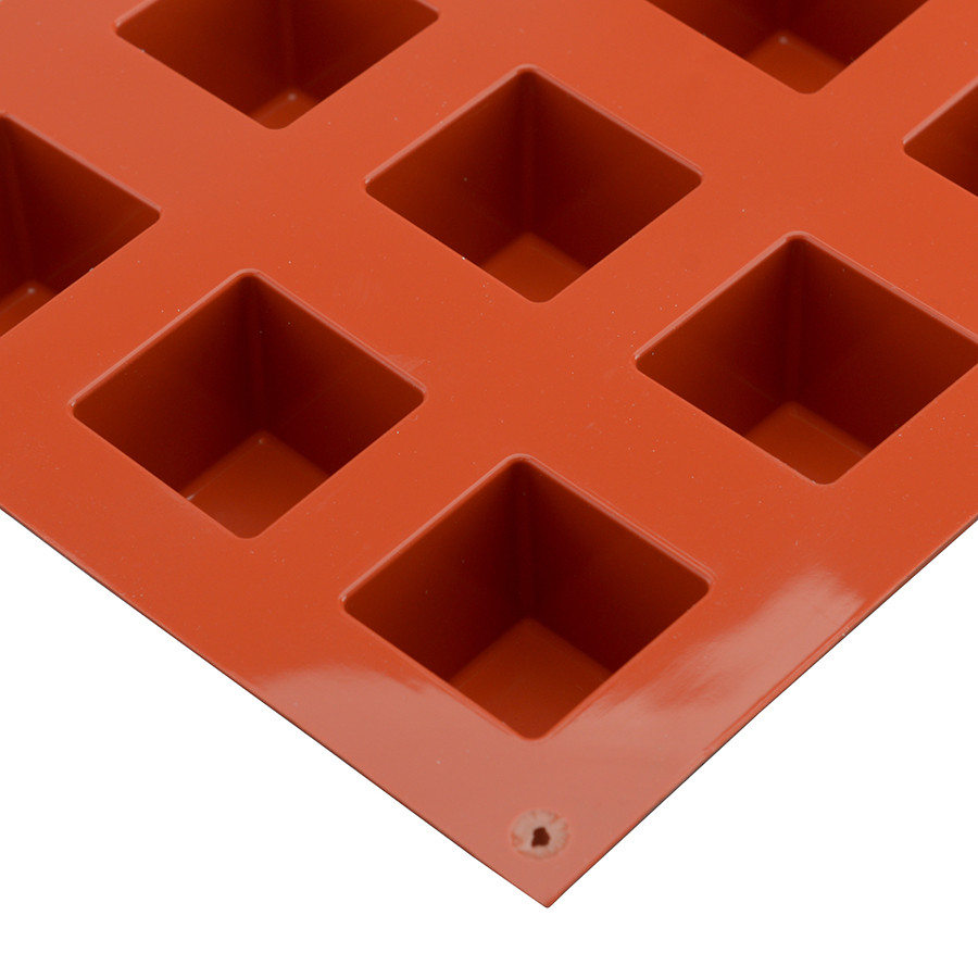 Форма для приготовления пирожных Cube 3,5 х 3,5 см силиконовая - фото 9 - id-p167312855