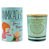 Свеча ароматическая Animikados, Love & Happiness, 40 ч