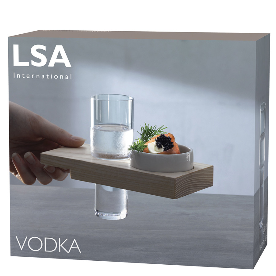 Набор сервировочный из стопки и подставки Vodka Solo - фото 6 - id-p167307909