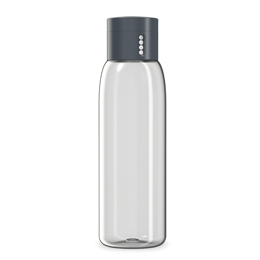 Бутылка для воды Dot 600 мл серая - фото 2 - id-p167303968
