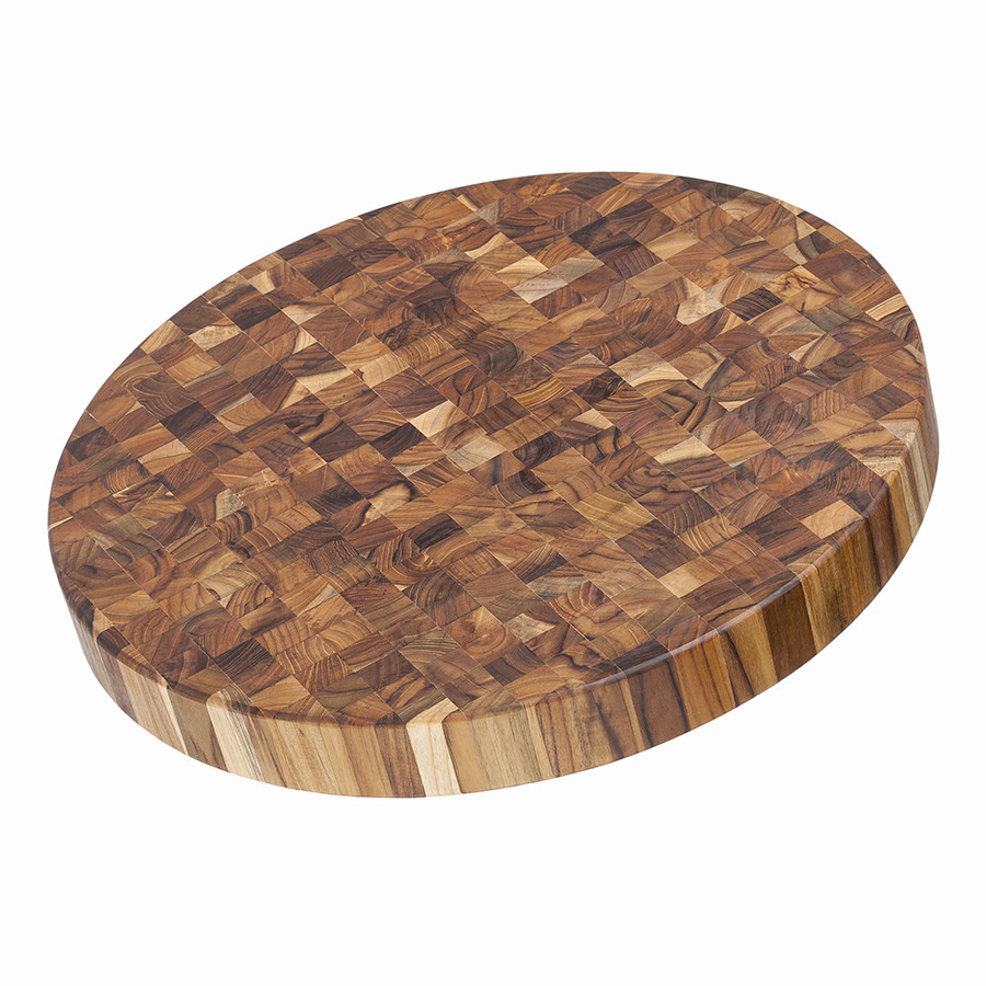 Доска разделочная торцевая Butcher Block круглая 46 см - фото 1 - id-p167304934