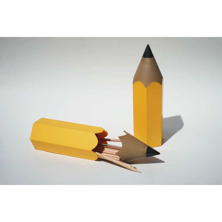 Подставка для карандашей Dinsor, желтая - фото 6 - id-p167308964