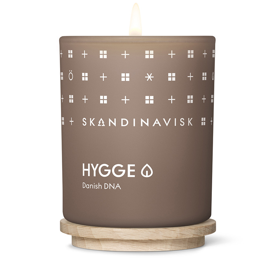 Свеча ароматическая HYGGE с крышкой, 65 г (новая) - фото 4 - id-p167310186