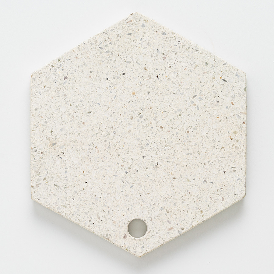Доска сервировочная из камня Elements Hexagonal 30 см - фото 4 - id-p167304948
