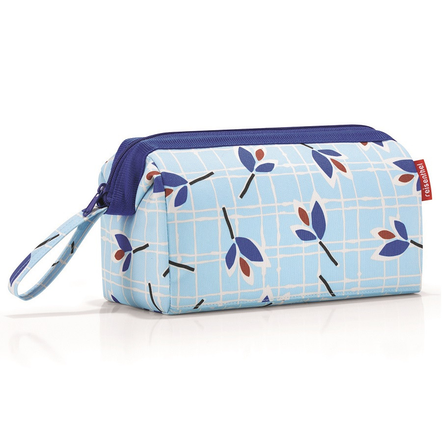 Косметичка Travelcosmetic leaves blue - фото 1 - id-p167305954