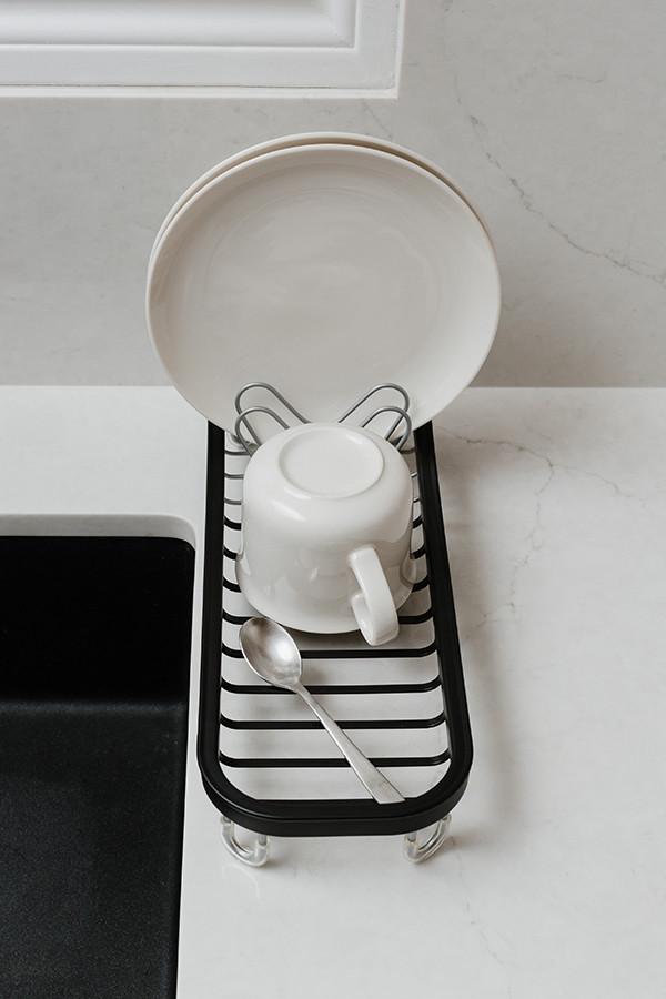 Сушилка для посуды Sinkin mini чёрный-никель - фото 7 - id-p167311736