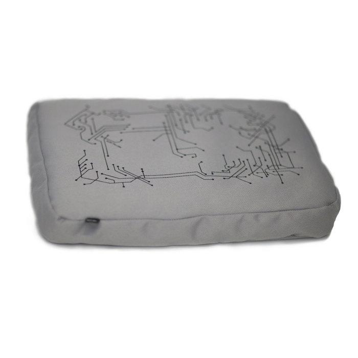 Подставка для ноутбука Surfpillow Hightech серая-черная - фото 3 - id-p167308987