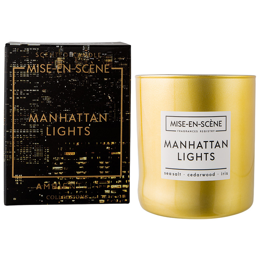 Свеча ароматическая Mise En Scene Manhattan lights 50 ч (новая) - фото 1 - id-p167310221