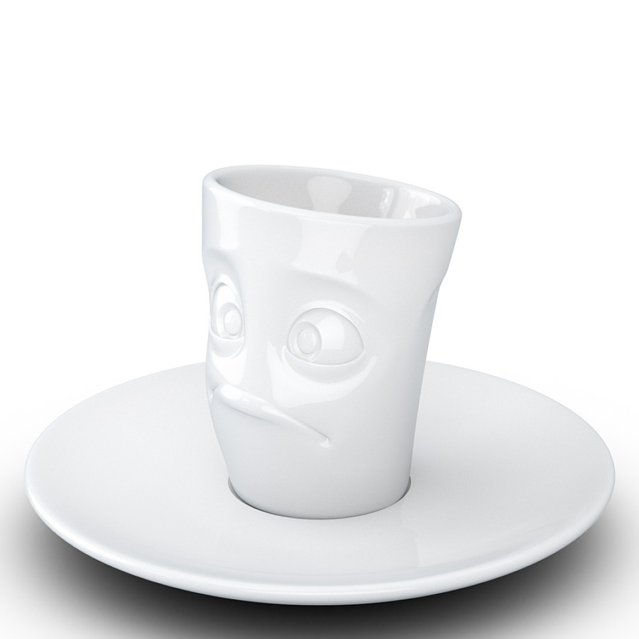 Кофейная пара Tassen Buffled, 80 мл, белая - фото 9 - id-p167305971