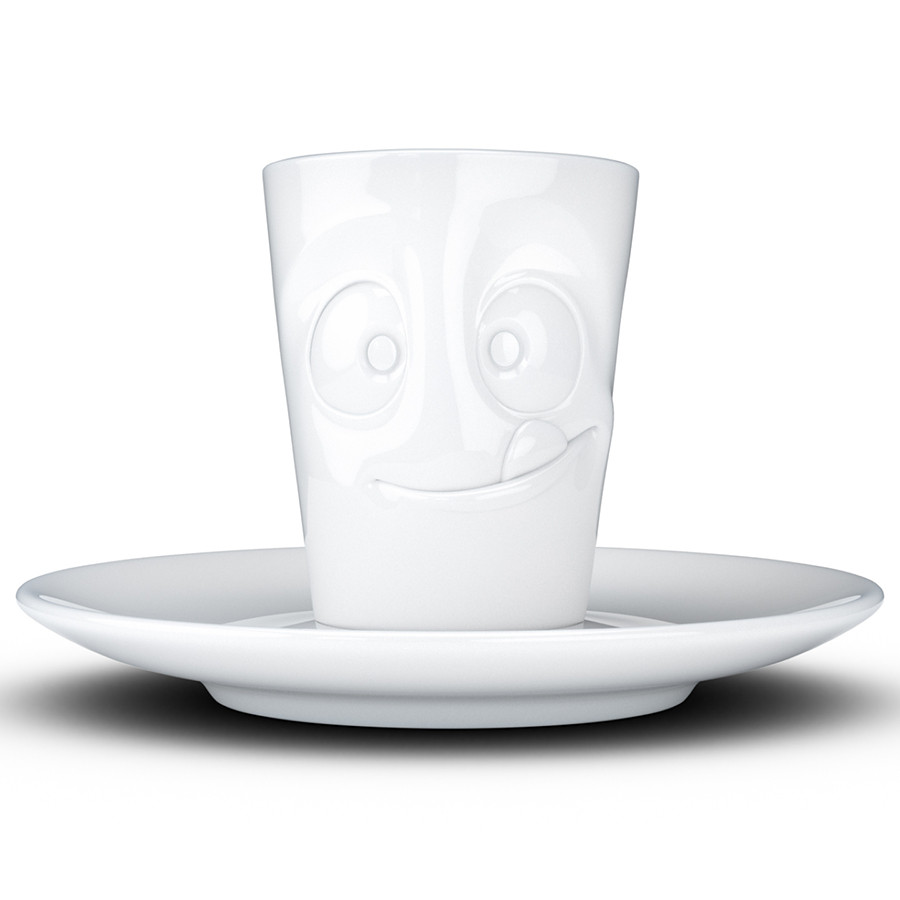 Кофейная пара Tassen Tasty, 80 мл, белая - фото 1 - id-p167305974