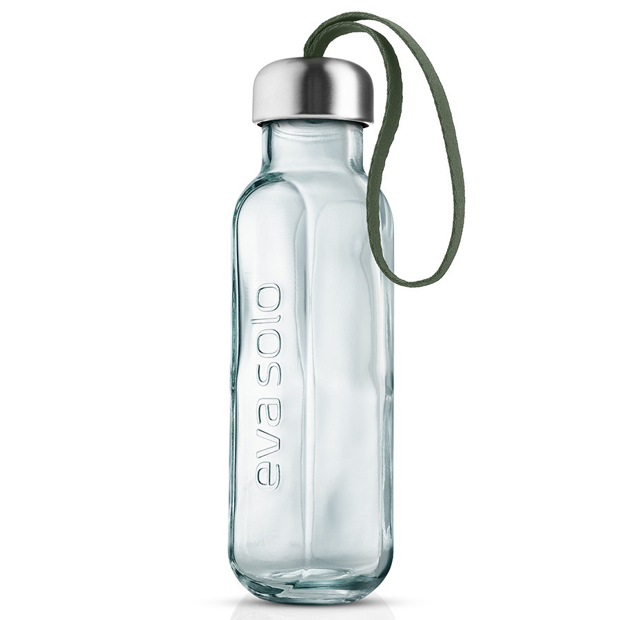 Бутылка, 500 мл, переработанное стекло, зеленая - фото 2 - id-p167304023