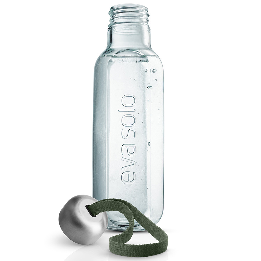 Бутылка, 500 мл, переработанное стекло, зеленая - фото 5 - id-p167304023