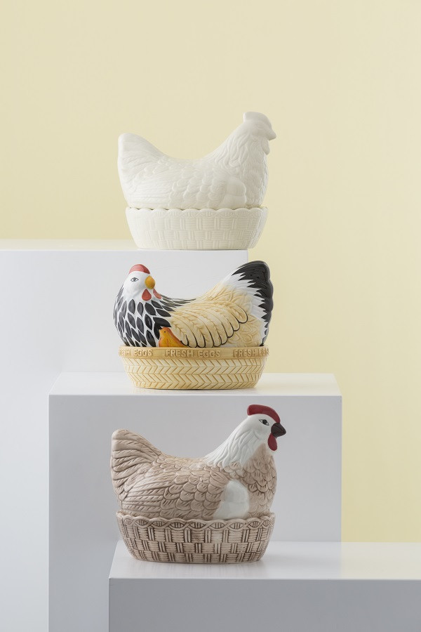 Подставка для яиц Hen кремовая - фото 3 - id-p167309010