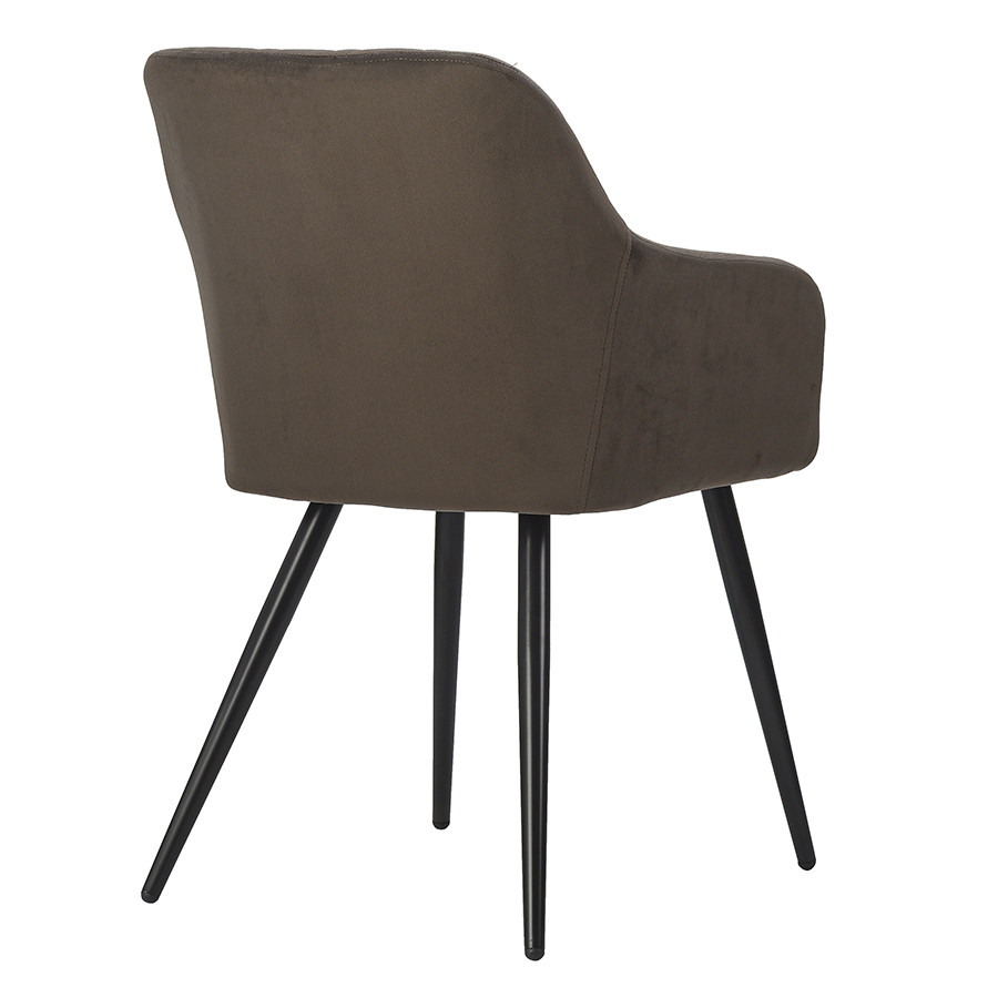 Кресло Beata, велюр, коричневое - фото 2 - id-p167305987