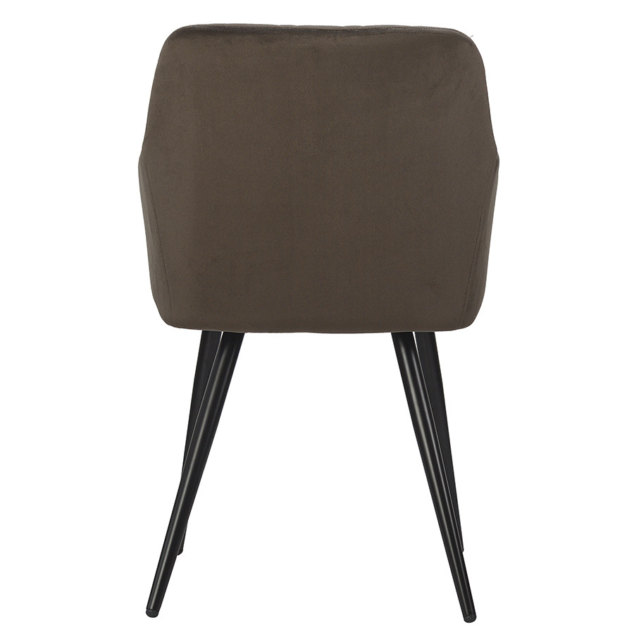Кресло Beata, велюр, коричневое - фото 4 - id-p167305987