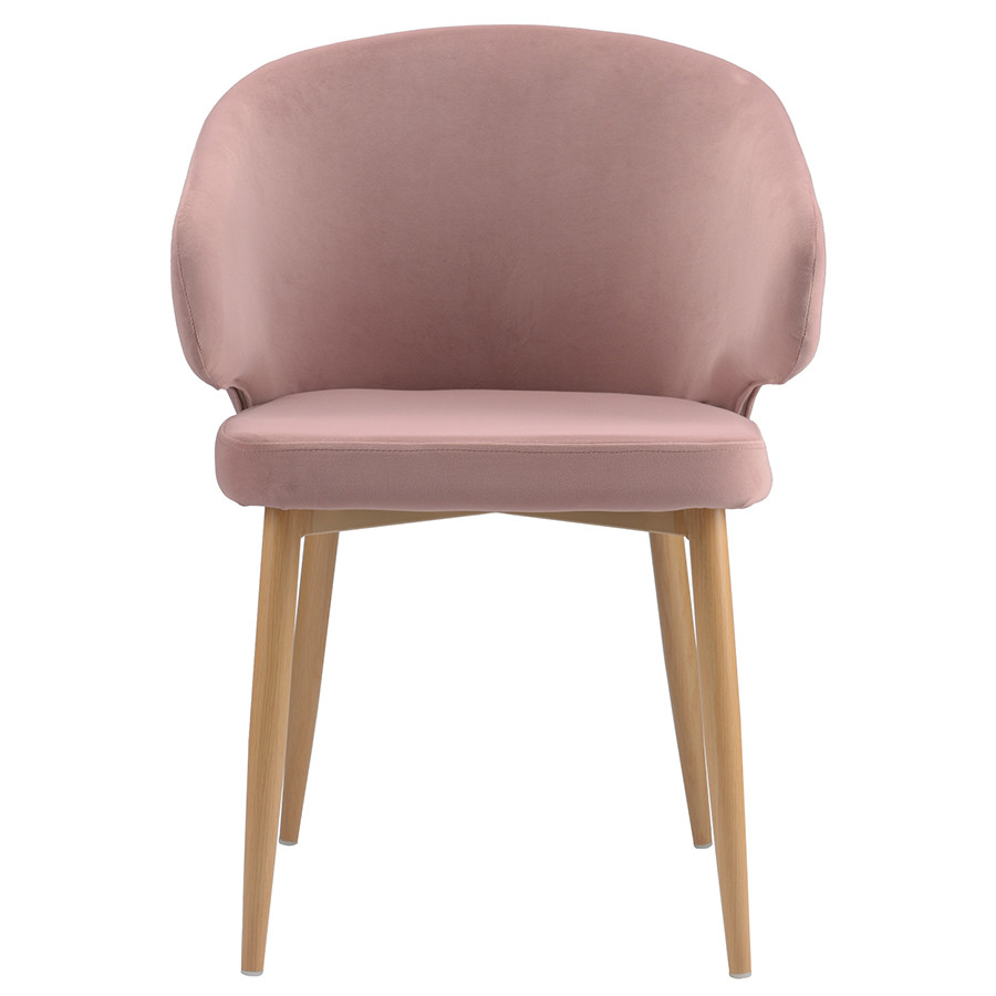 Кресло Cecilia, велюр, пудрово-розовое - фото 9 - id-p167305993
