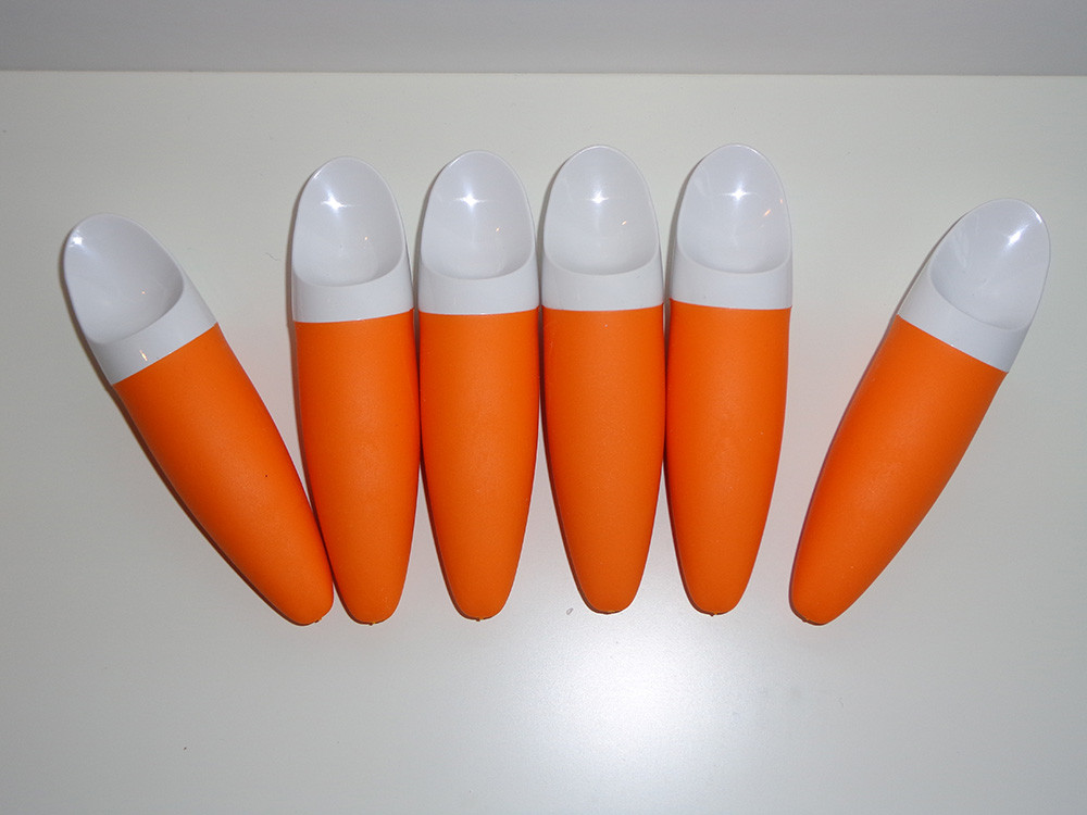 Набор столовых приборов детский оранжевый - фото 6 - id-p167307977
