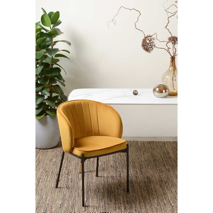 Кресло Coral, велюр, светло-коричневое - фото 3 - id-p167305995