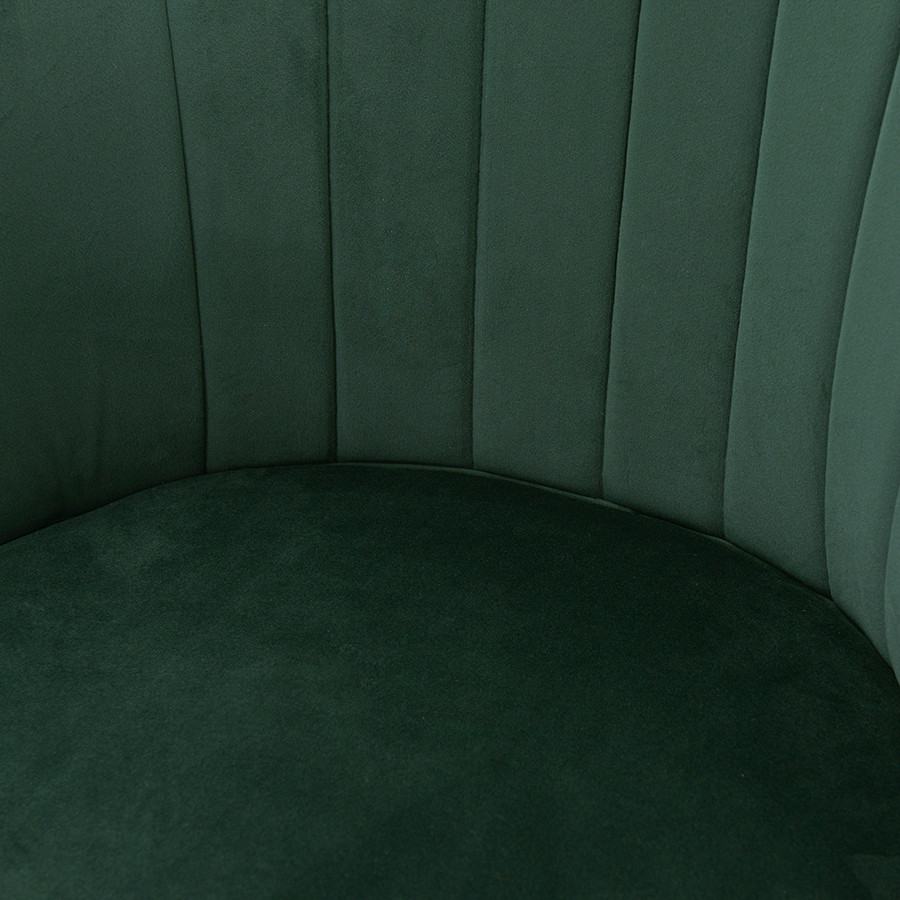 Кресло Coral, велюр, темно-зеленое - фото 10 - id-p167305997