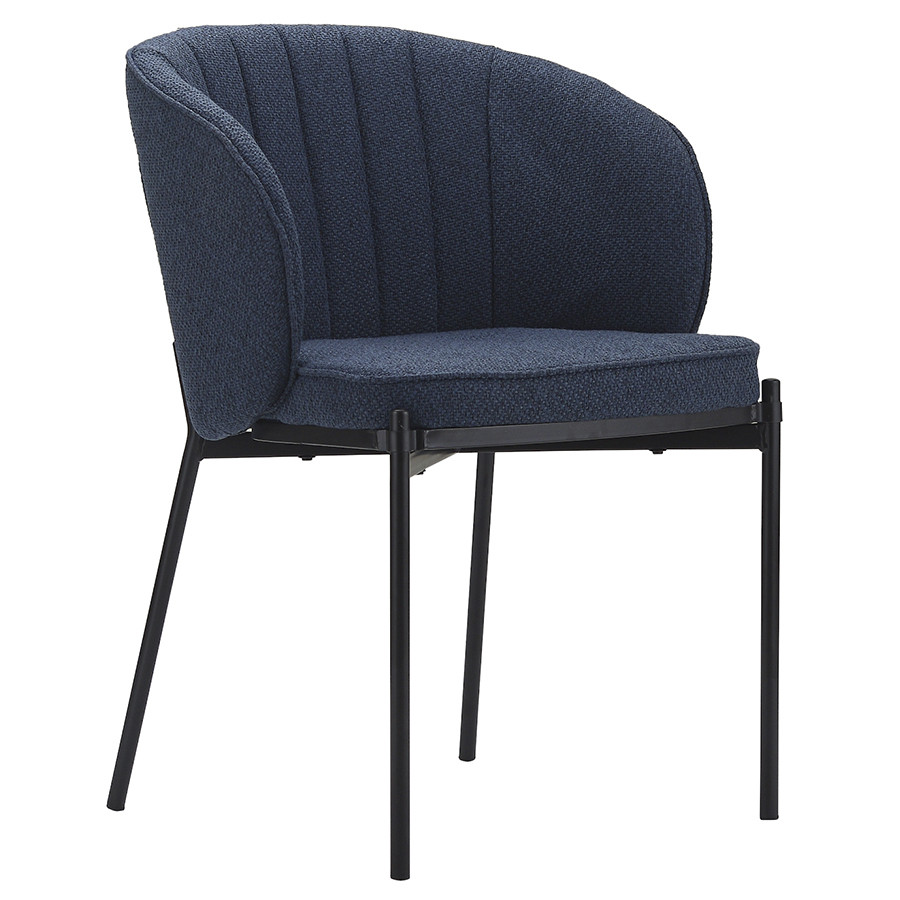 Кресло Coral, рогожка, темно-синее - фото 1 - id-p167305998