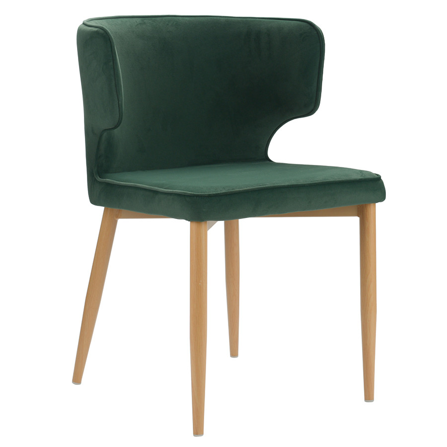 Кресло Martin, велюр, зеленое - фото 1 - id-p167306004