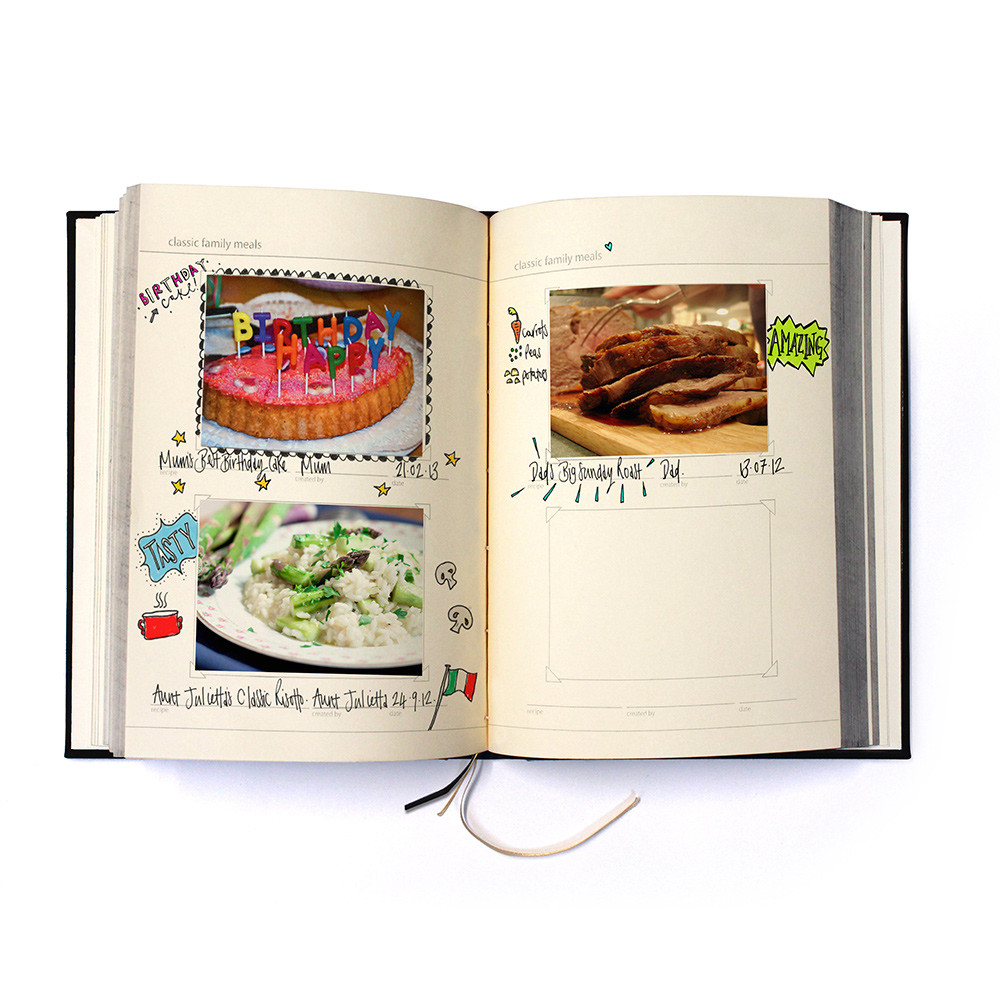 Семейная кулинарная книга My Family чёрная - фото 8 - id-p167310269