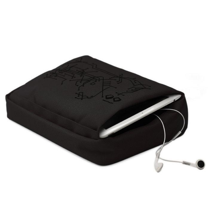 Подставка с карманом для планшета Hitech черная - фото 3 - id-p167309046