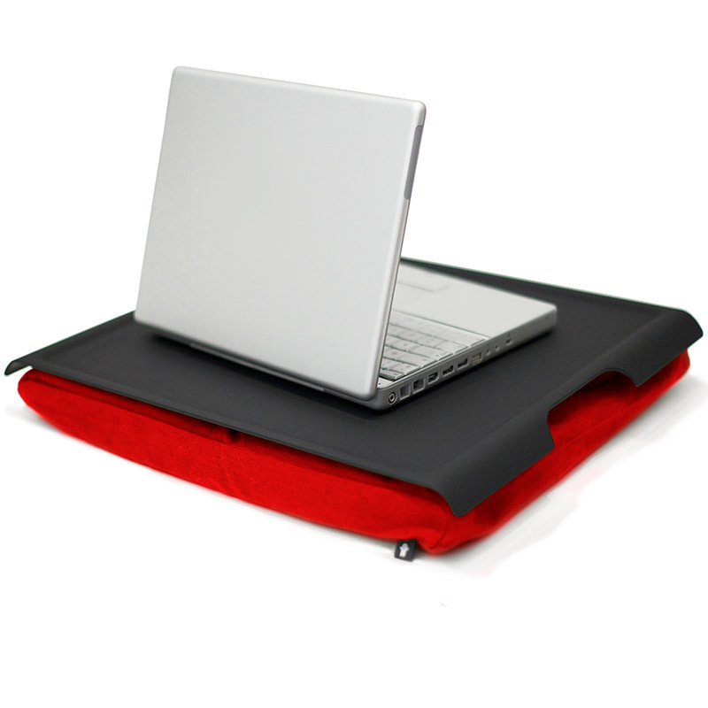 Подставка с пластиковым подносом Laptray черная-красная - фото 2 - id-p167309050