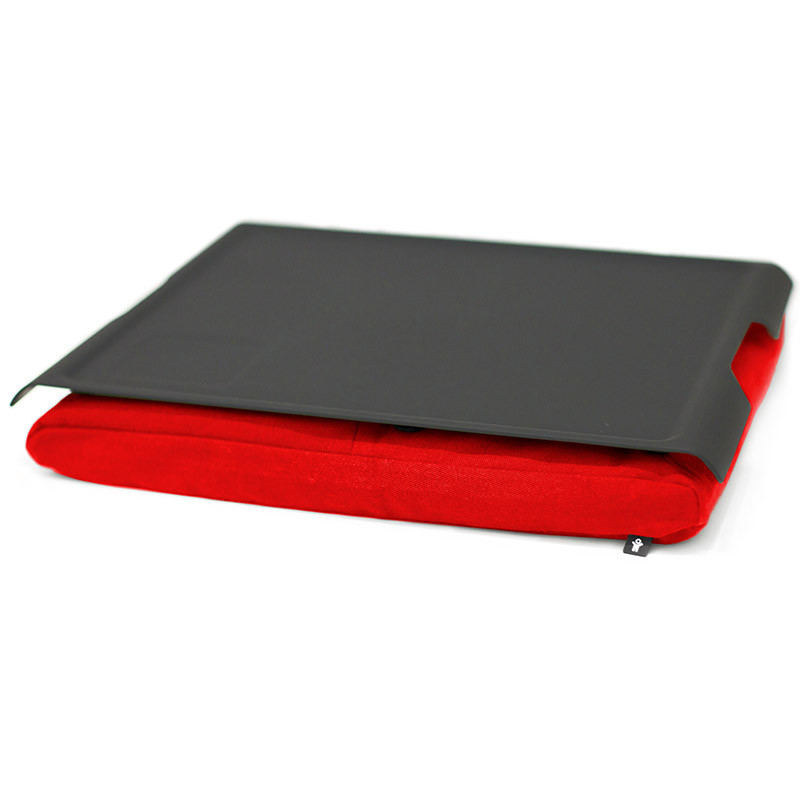 Подставка с пластиковым подносом Laptray черная-красная - фото 3 - id-p167309050