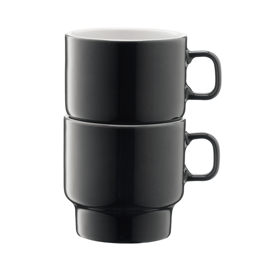Набор чашек для кофе Utility, 280 мл, серый, 2 шт. - фото 6 - id-p167308043