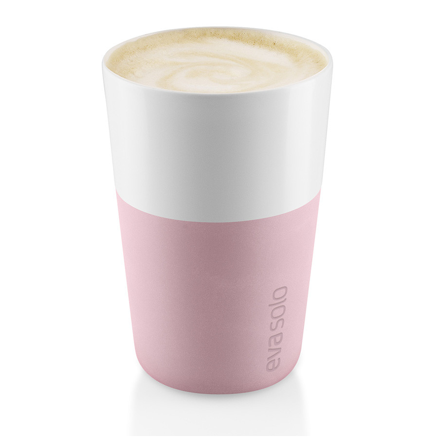 Набор чашек для латте, 360 мл, 2 шт, розовый - фото 3 - id-p167308047